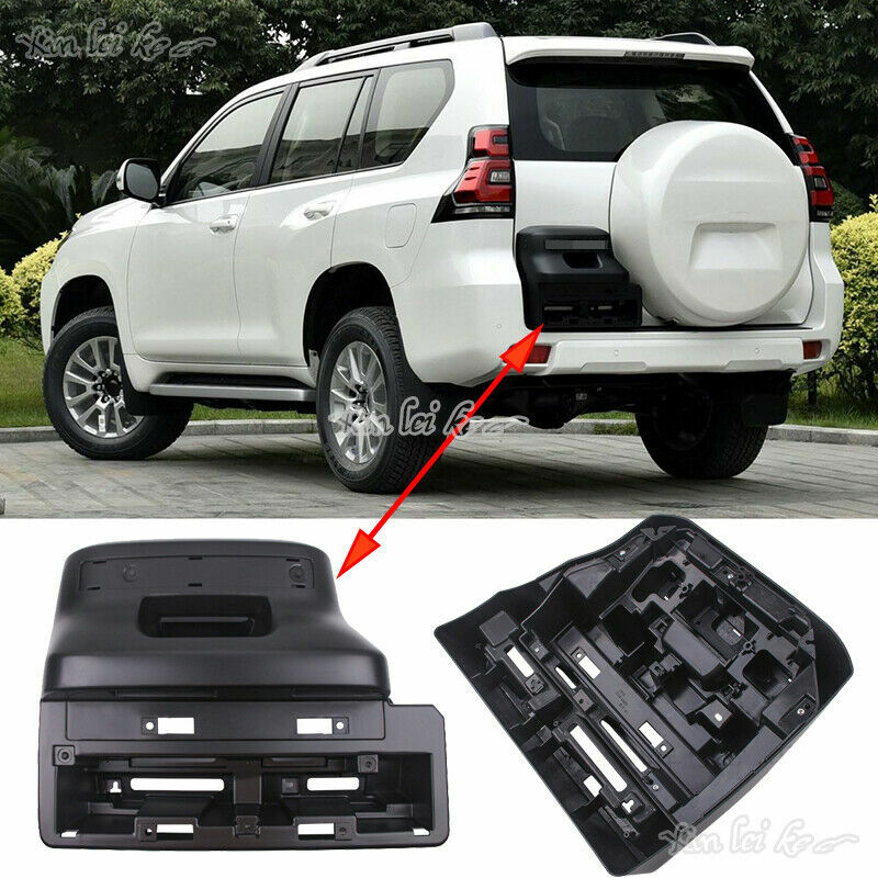 Rear License Plate Holder Mounting Bracket Repair kit for Toyota Prado 2018-2021
