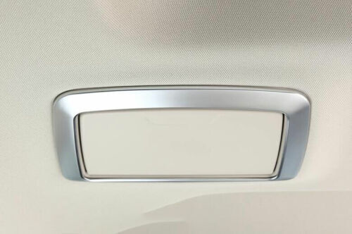 ABS Silver Fit for BMW 5 Series G30 2017-2018 2022 Rear Makeup Mirror Frame Trim