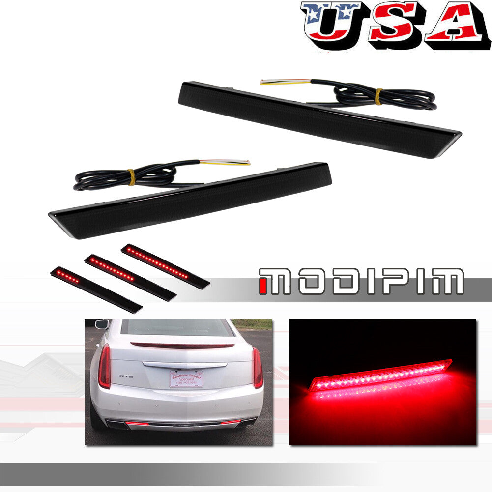 Applicable to 2013-2017 for Cadillac XTS Reear Bumper Reflector Rear Brake Turn Signal Lights