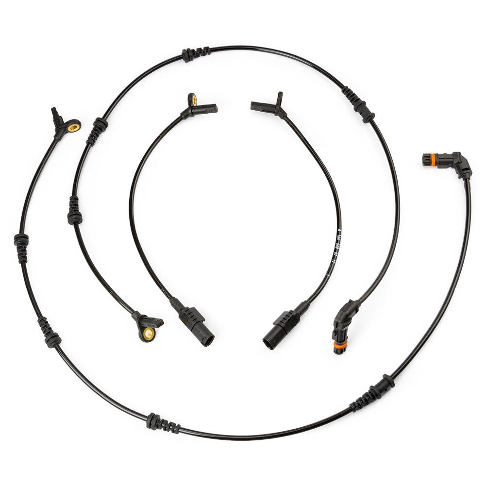 4PCS New Front Rear ABS Wheel Speed Sensor for Mercedes Benz W164 GL ML320 ML350