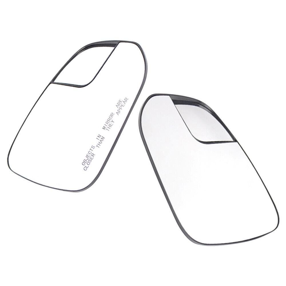 Fits 14-2020 for Toyota for 4Runner Front LHRH Exterior Blind Spot Heated Mirror Glass