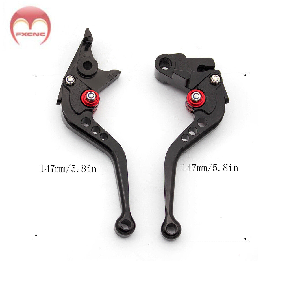 CNC adjustable brake clutch lever suitable for Yamaha XT125X XT125R 2005-2008 2007 2006