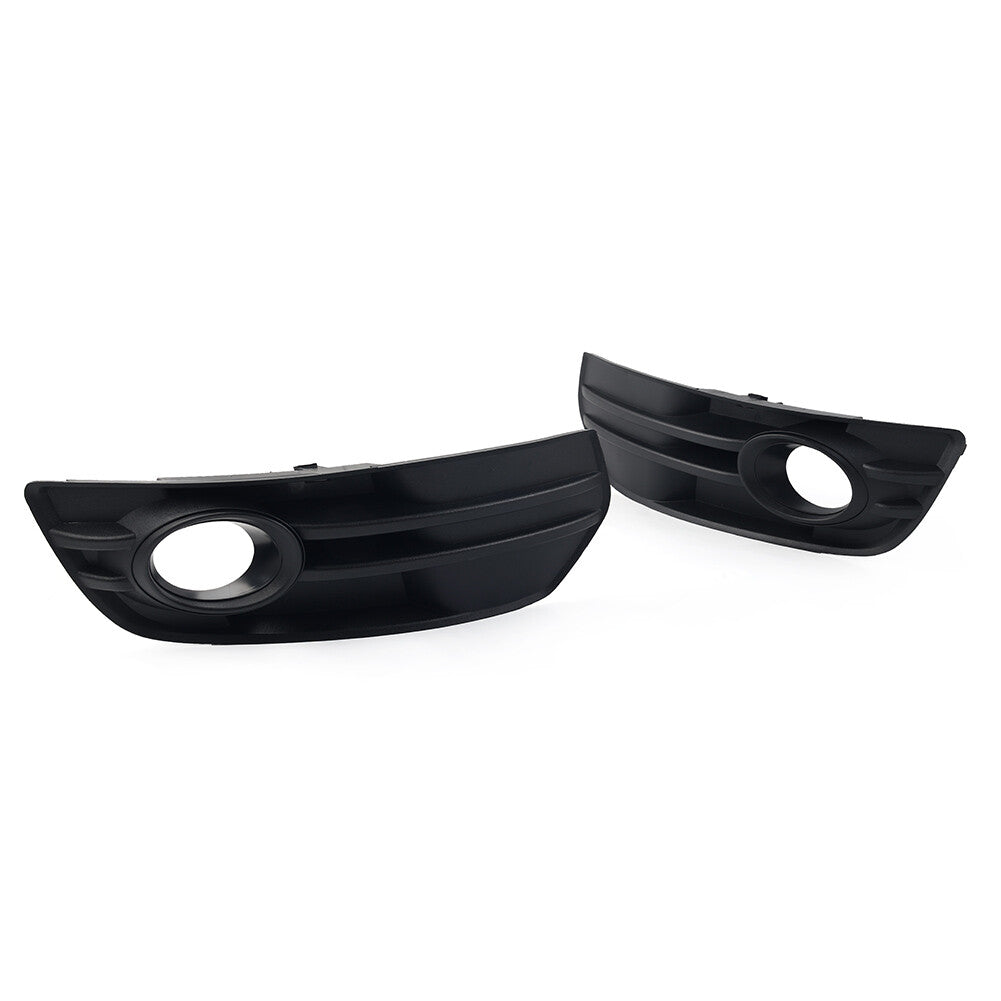 Front Lower Bumper Grille Fog Light Grill Cover With Fog Lamp Hole Fit for Audi Q5