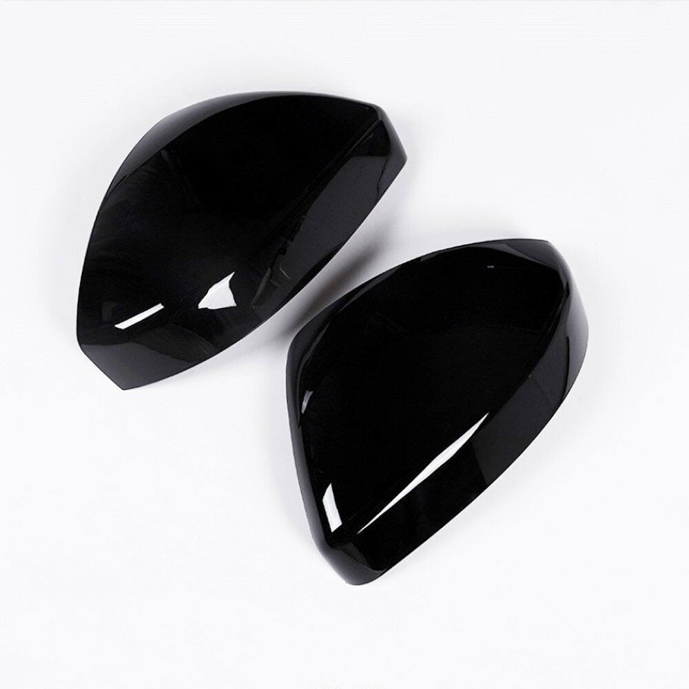 for Land Rover Discovery Sport 15-19 Gloss Black Rear View Mirror Cover cap Trim