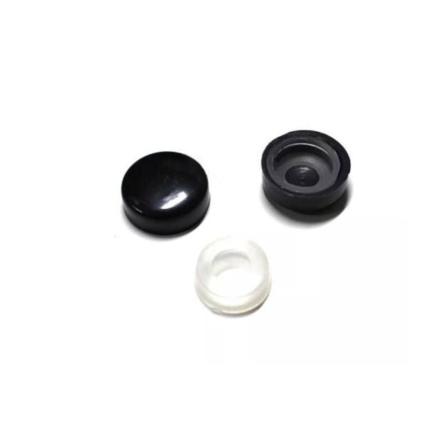 *Brand New* 4pcs 45mm Spoon Sport Black Wheel Sticker Hub Sticker RIM Sticker