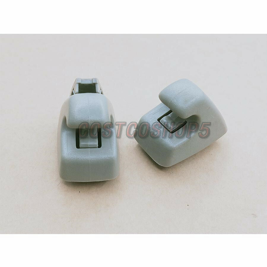 2pcs Gray Sun Visor Support Clip Retainer 95994975 For GM for Cruze Sonic Spark