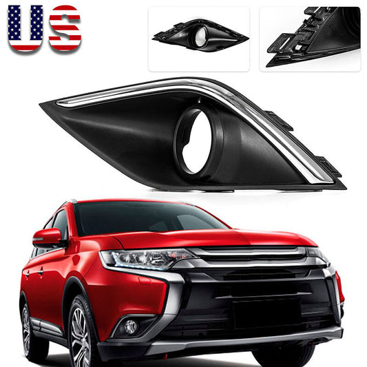 Right front bumper fog light cover for Mitsubishi Outlander 2016 - 2018 - 2019