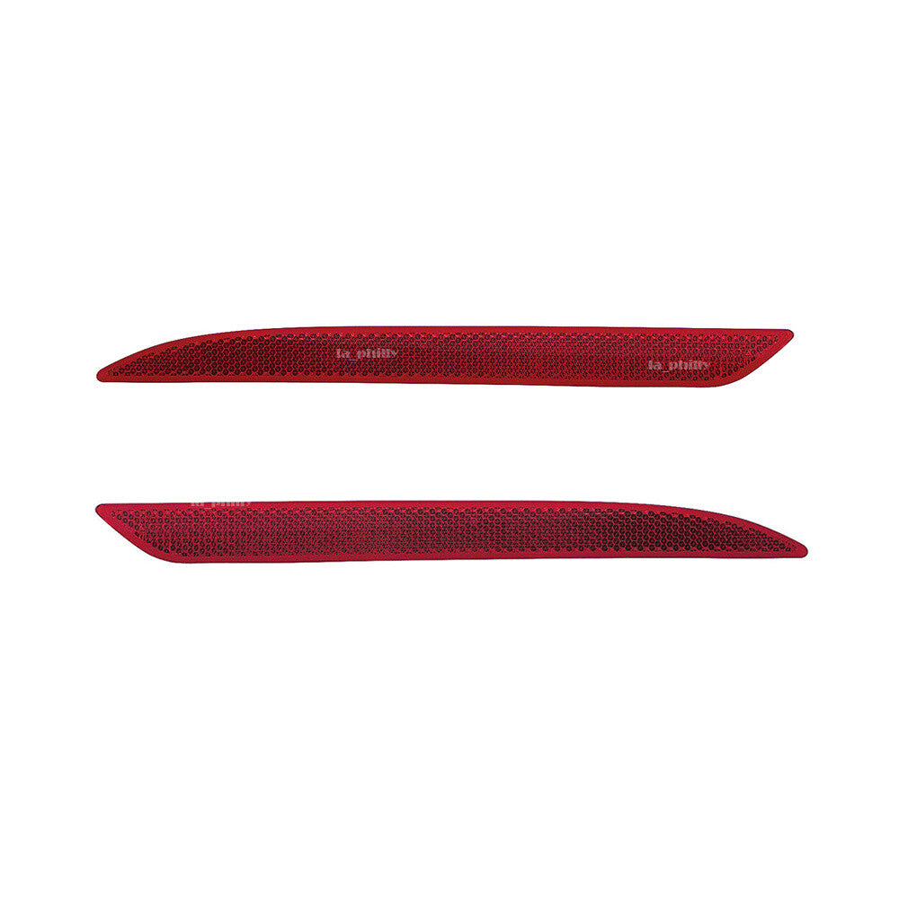 2pcs Rear Right +Left Bumper Reflector Light for Mercedes for Benz S Class W222 AMG