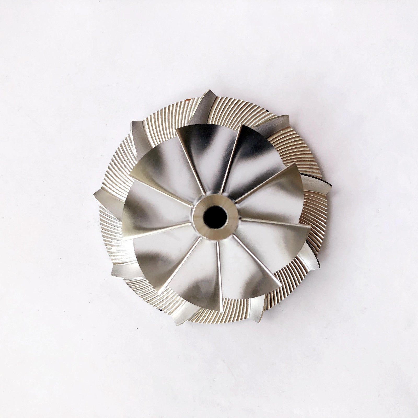 K16 reverse 45.79/67.00mm 9+0blades high-performance billet compressor wheel