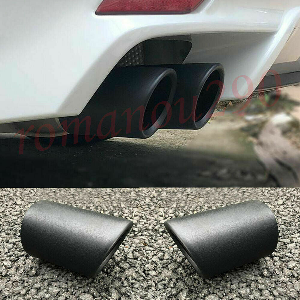 2p for Toyota for Camry SE/XSE 2018-23 MATTE BLACK Rear Exhaust Muffler Tip End Pipe