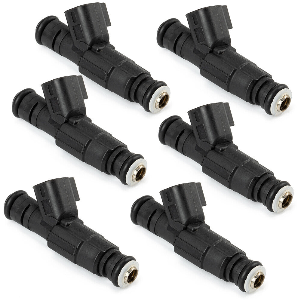 6 Fuel Injectors 0280155784 Fits 1999-2004 for Jeep Grand Cherokee for Wrangler 4.0L