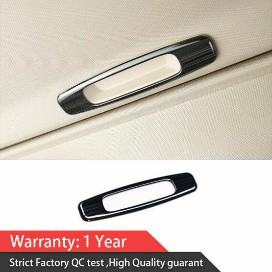 for Toyota Prado FJ120 2003-2009 Black Steel Car Roof Skylight Handle Cover Trim