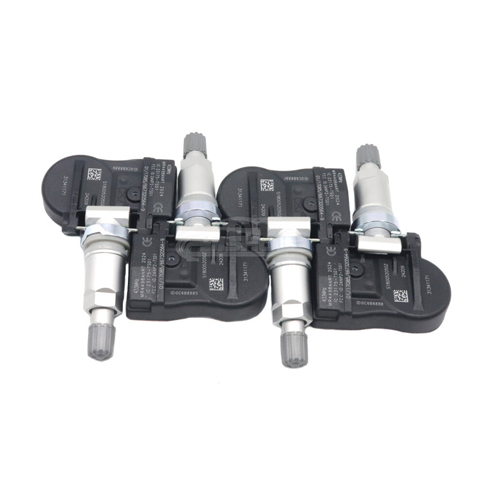 4pcs Tire Pressure Sensor TPMS for VOLVO C30 C70 S60 S80 V60 XC60 31341171