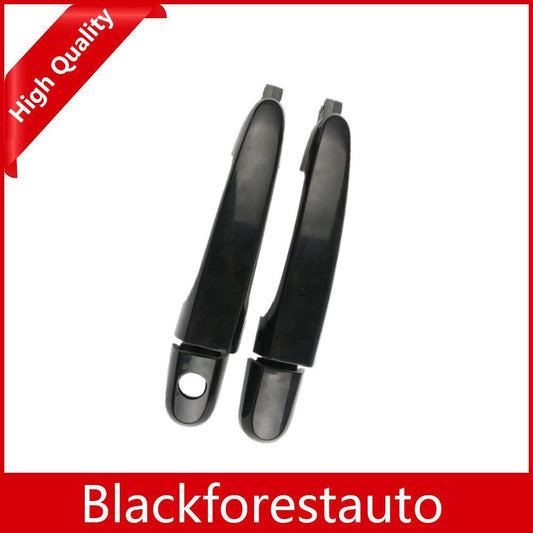 Exterior Front Door Pull Handle Black Left and Right fits for Kia Sportage 2005-2010