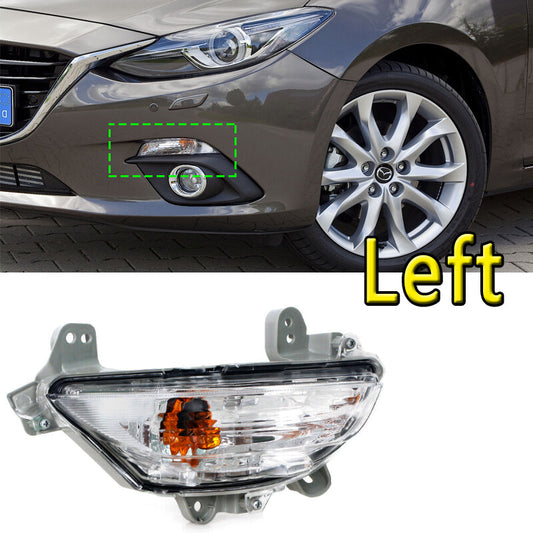 Left Front Bumper Turn Signal Light for Mazda 3 axela 2014 2015-2016