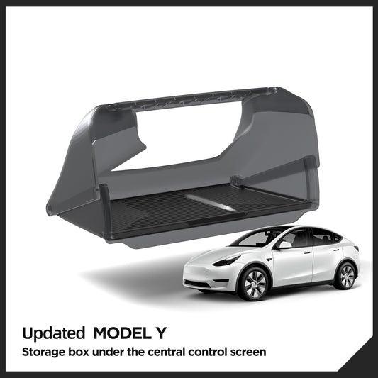 for Tesla for Model Y 2024 Under The Central Control Screen Hidden Car Storage Box