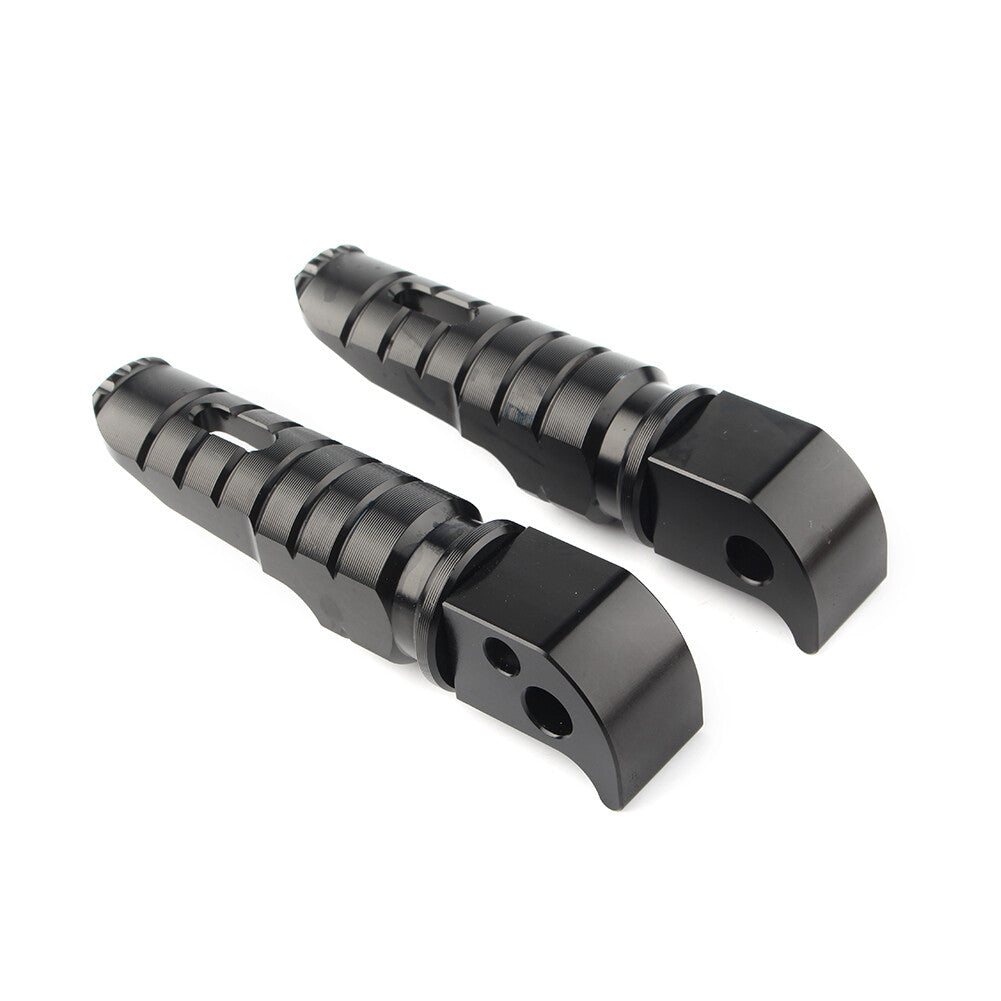 2x Fu?rasten hinten f¨¹r for Yamaha MT-09 MT-07 MT-03 FZ-07 FJ-09 FZ1 FZ6 R3 Schwarz