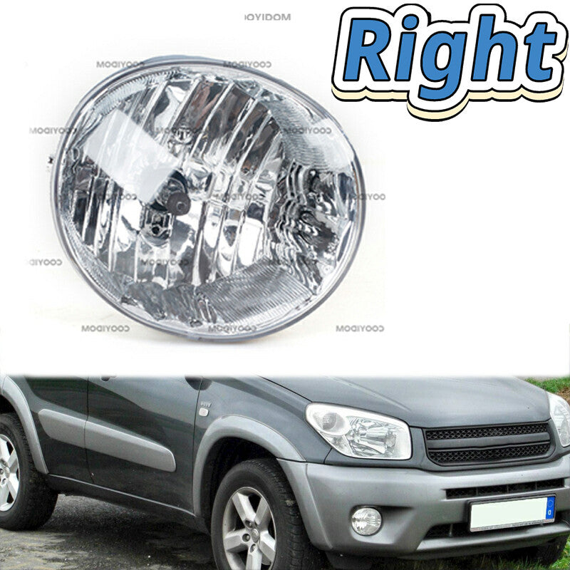 Right New for Toyota RAV4 2004-2005 Front Bumper Fog Light clear lens with bulb