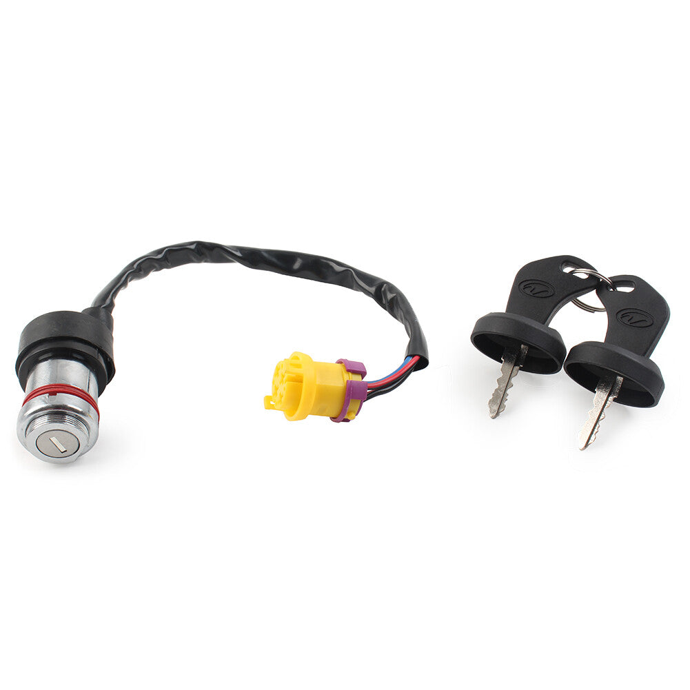 Ignition Key Switch For Linhai Bighorn 260 300 400 ATV Waterproof 30110 27457
