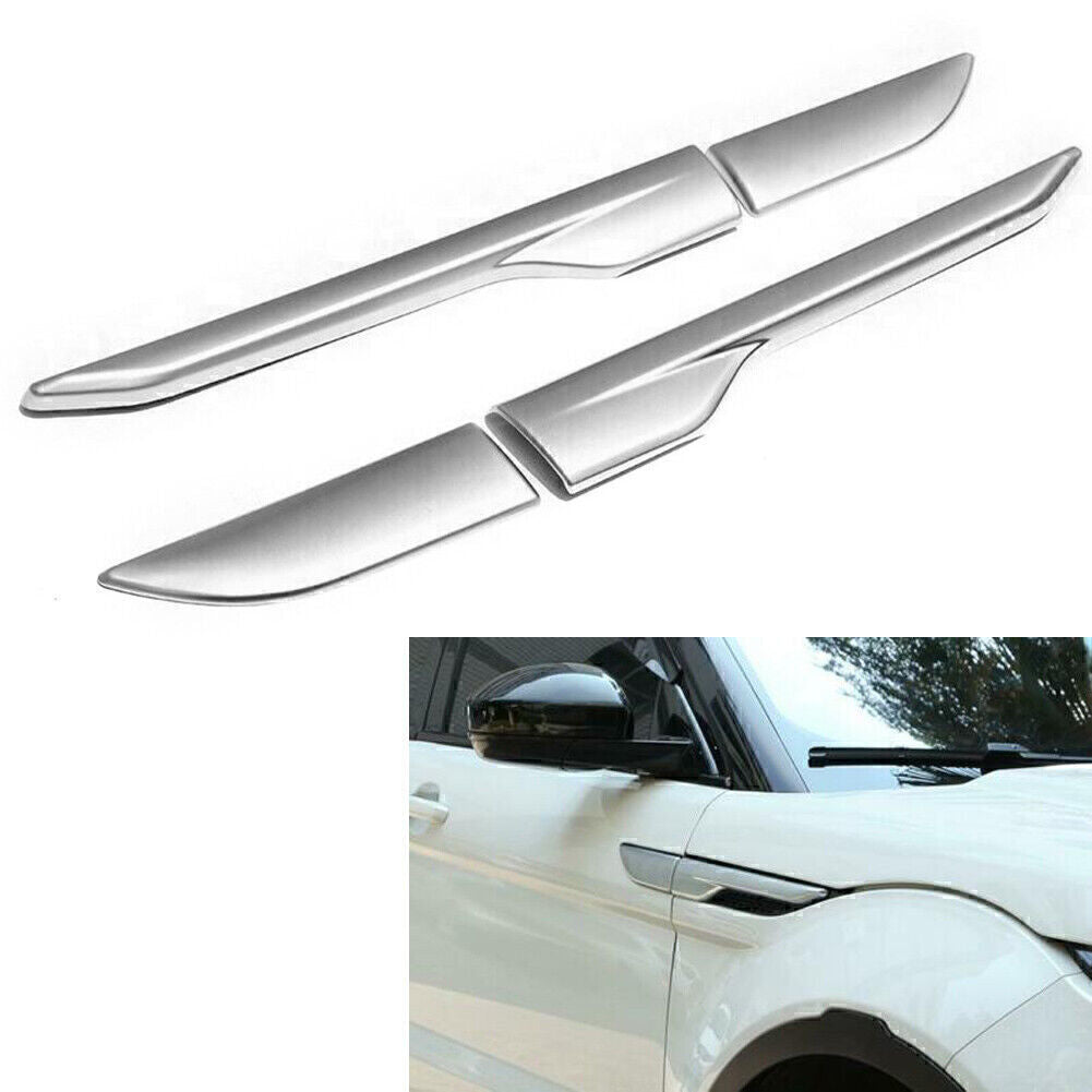 Side Fender Air wing Vent Cover Trim Gloss Black Fit for Range Rover EVOQUE 2012-18
