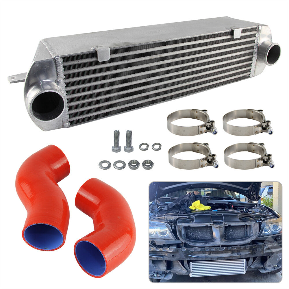 Twin Turbo Intercooler Kit for BMW N54 135i E82/E88 335i/335xi E90/E92/E93 Red