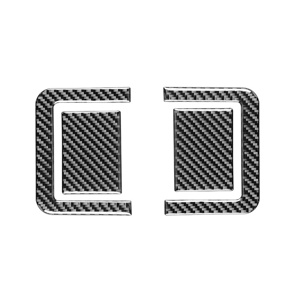4Pcs Car Rear for Seat Adjustment Panel Cover Trim for Toyota Tundra 2014-2021 Black