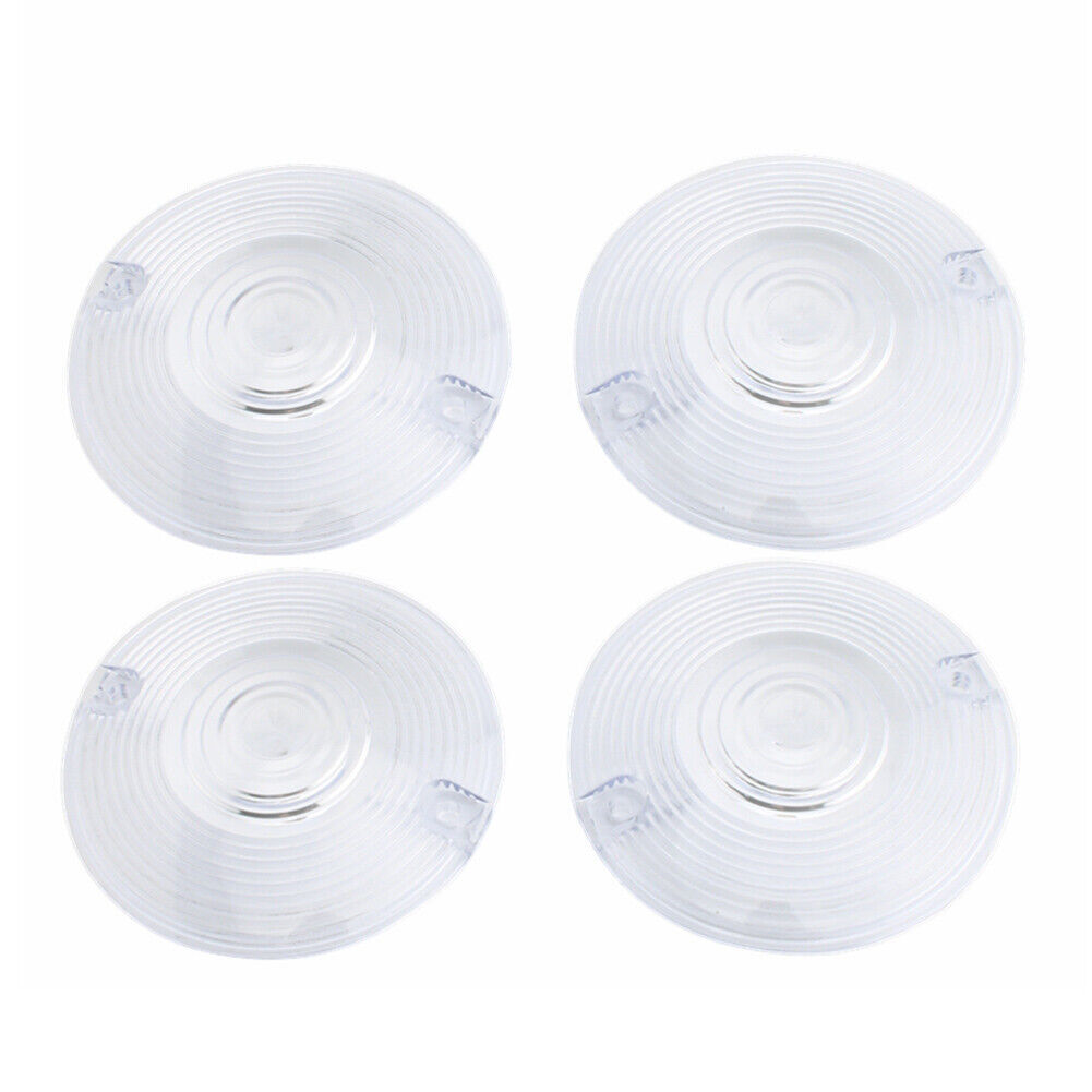 for Harley Davidson Electra Glide Motorcycle Turn Signal Light Cover Clear Lens