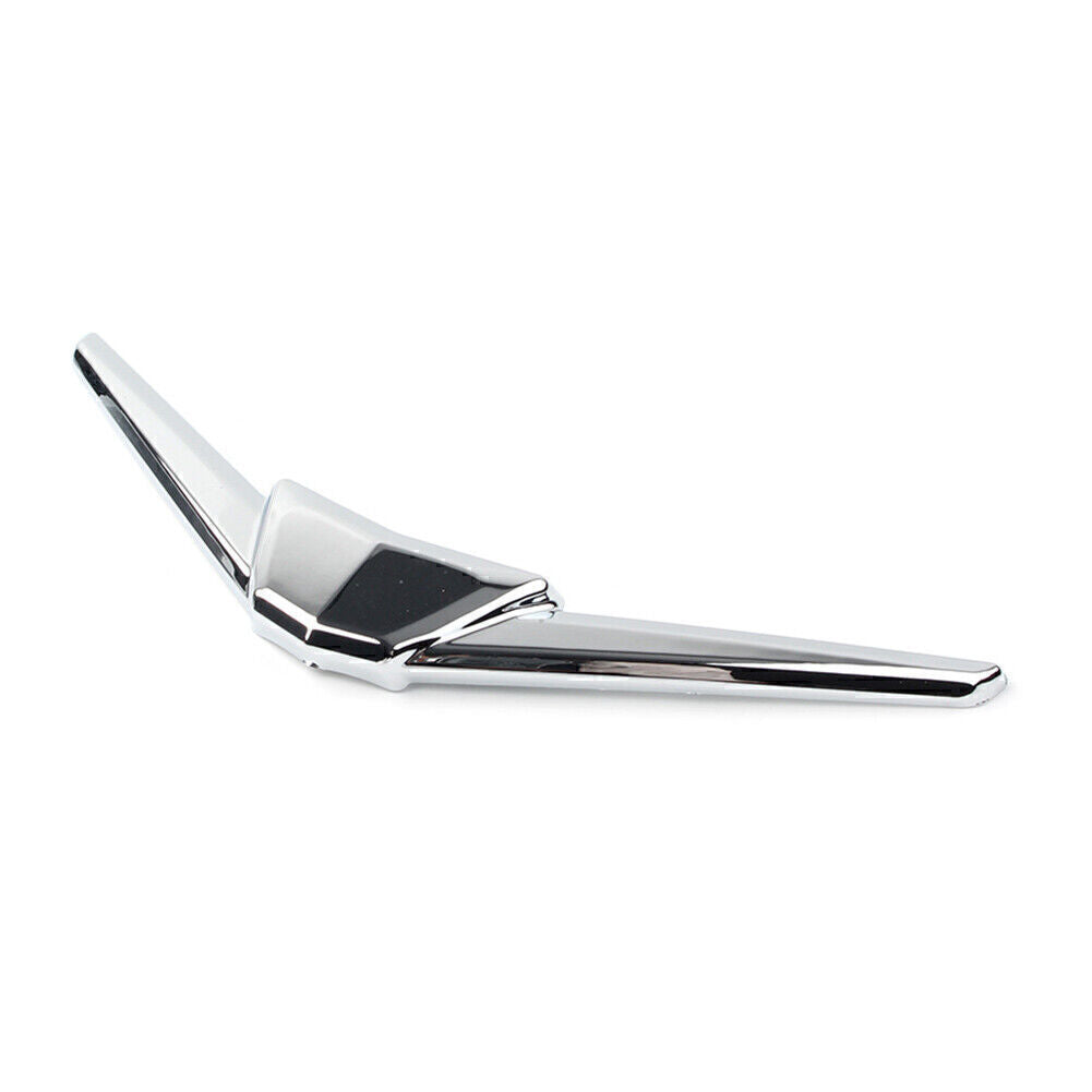 for Honda Goldwing GL1800 2018+ CT Chrome Front Fender Tip Trim Adhesive Accent