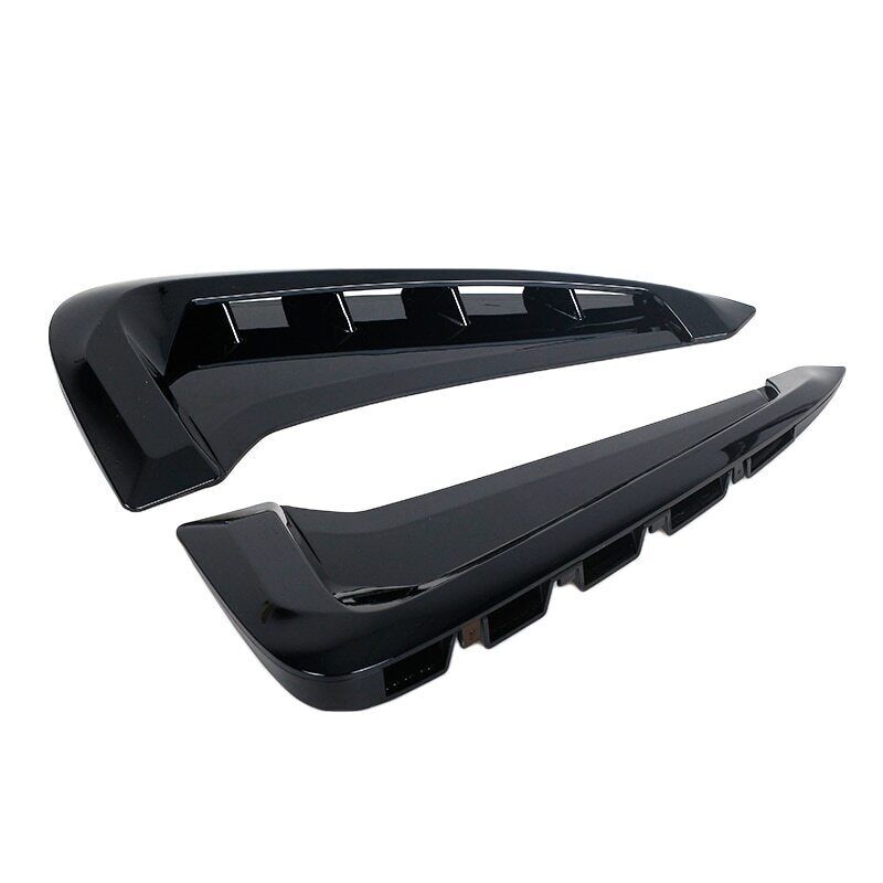 1 Pair Side Wing Air Flow Fender Intake Vent Cover Trim for BMW X5 F15 2014-2017
