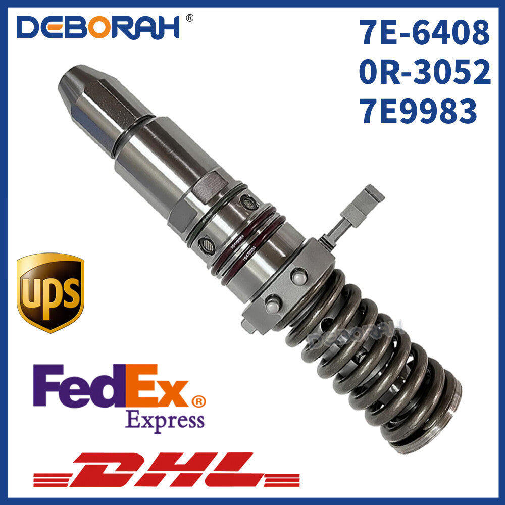 Fuel Injector 7E-6408 7E6408 0R-3052 For Caterpillar CAT Engine 3508 3512 3516