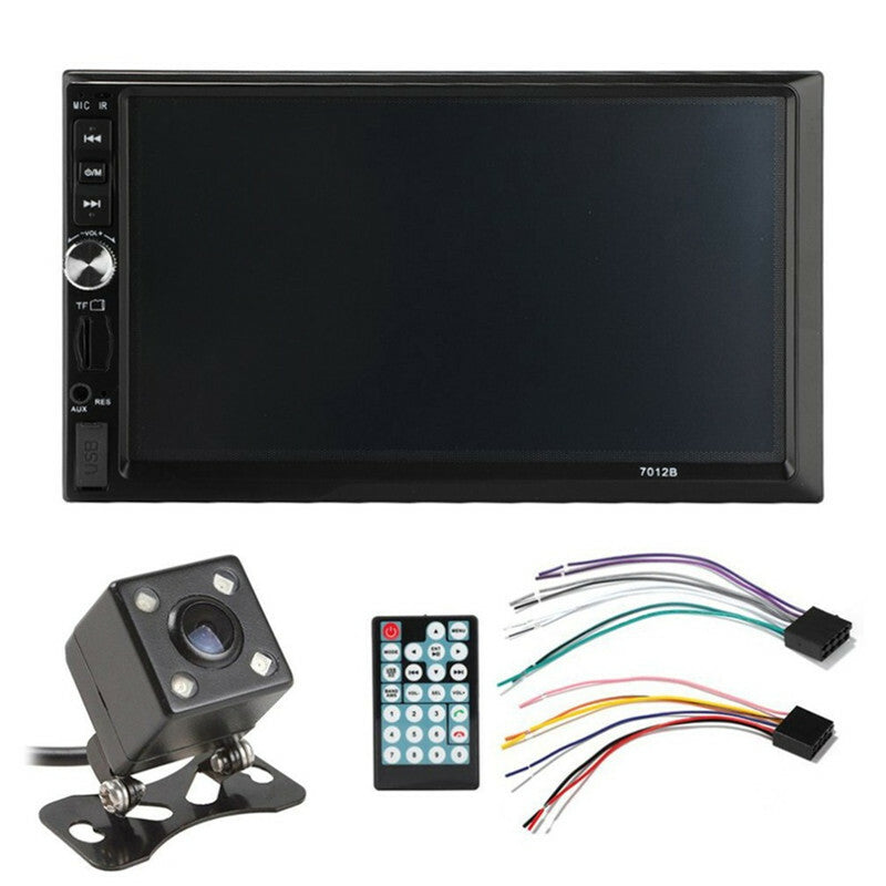 Car MP5 Player Stereo FM Radio Screen AUX USB 2.0 Handfree Audio Multimidia MP5