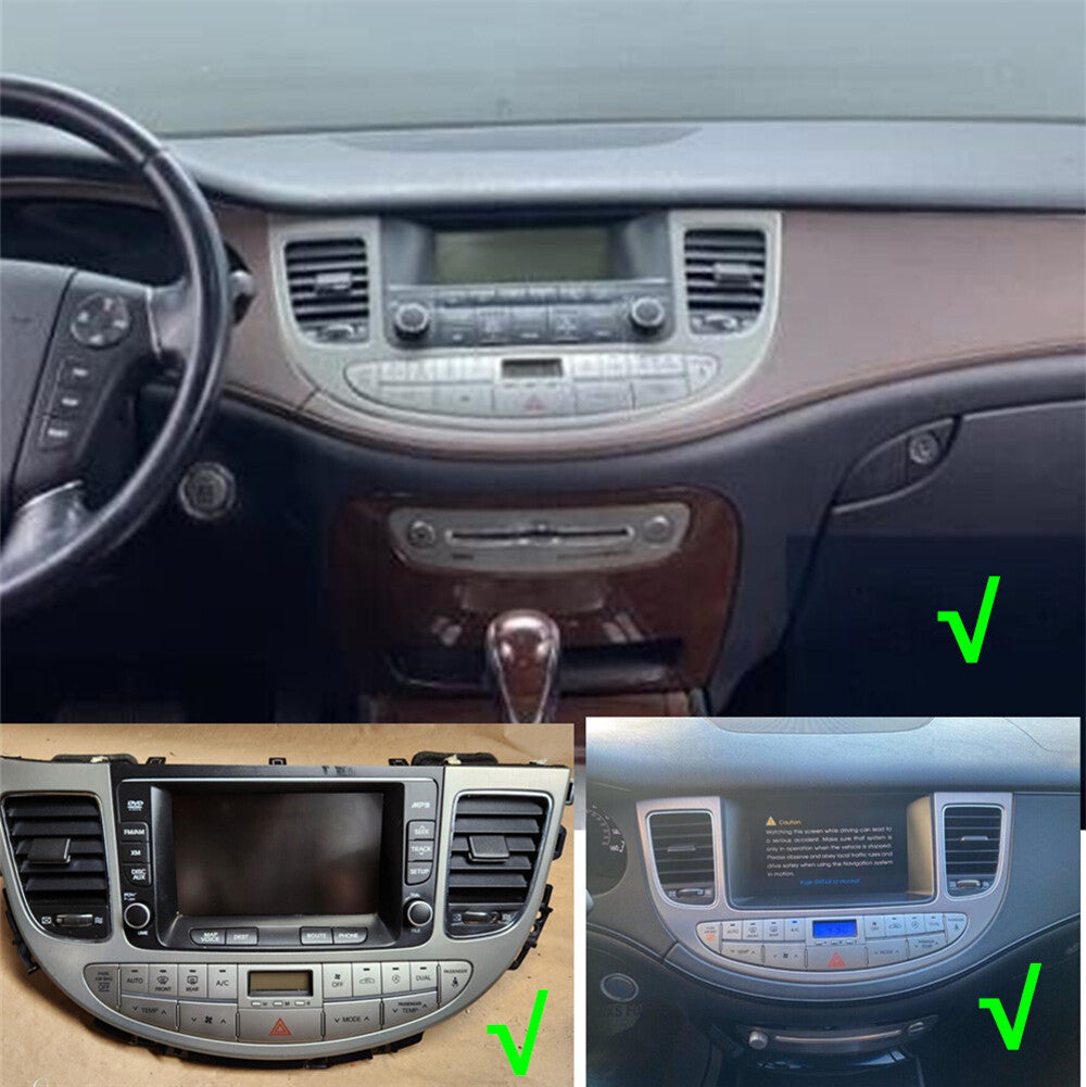For 09-14 for Hyundai for Genesis Sedan Android Radio Stereo GPS Nav Head Unit Wifi 9.7