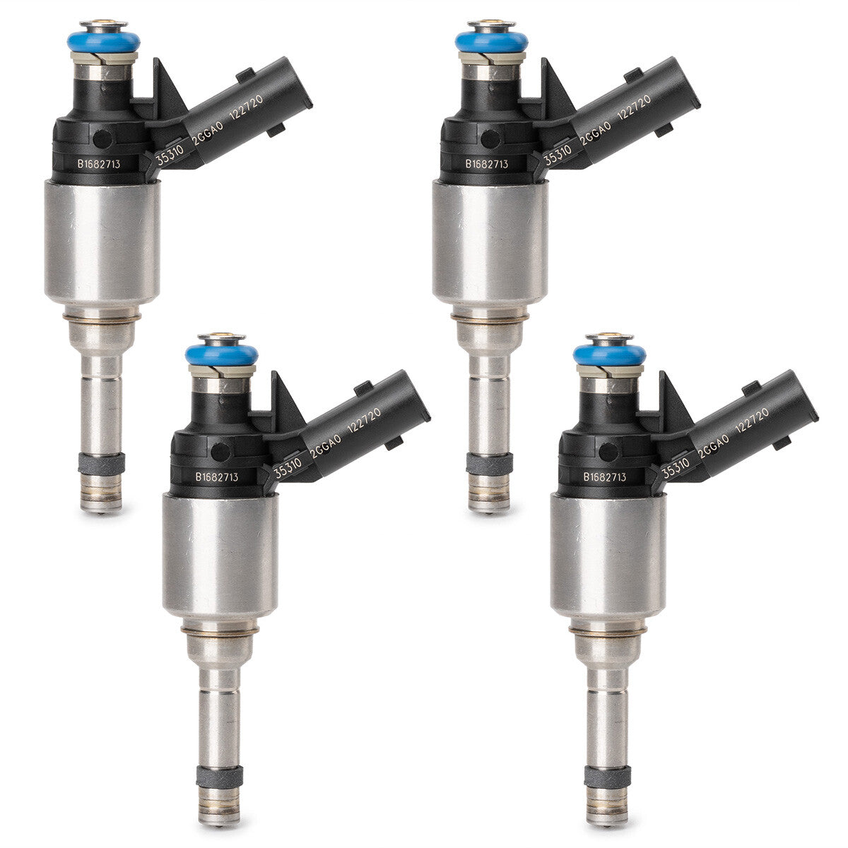 4-pack fuel injectors suitable for 2016-2018 for Kia Sorento and 2015-2017 for Hyundai Sonata 2.4L.