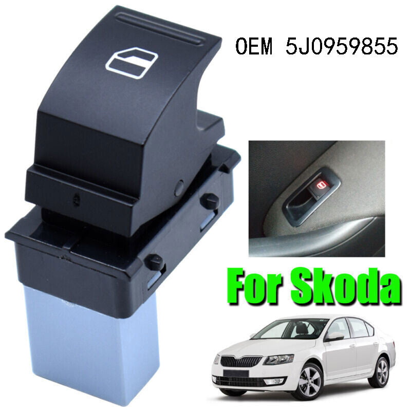 for Skoda Octavia Fabia 5J0959855 1 Electric Power Window Switch Passenger Side