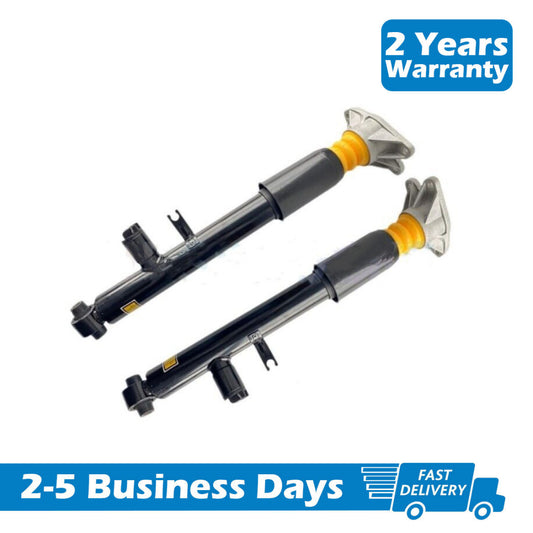 A pair of rear shock absorber struts with EDC for BMW F30, F31, 230i, 320i, 328d, 430i, 435i, Xdrive, and RWD.