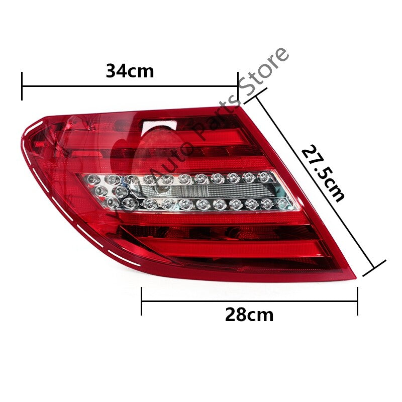1Pcs Rear Tail Light Brake Stop Lamp Right for Benz C Class W204 C180 2011-2014