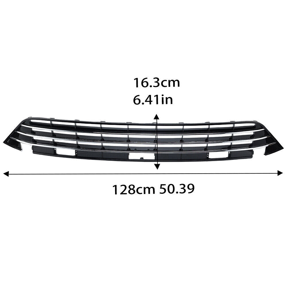 for VW Touareg 2014-2018 Front Grille Grill Gloss Black 7P6853671H NEW