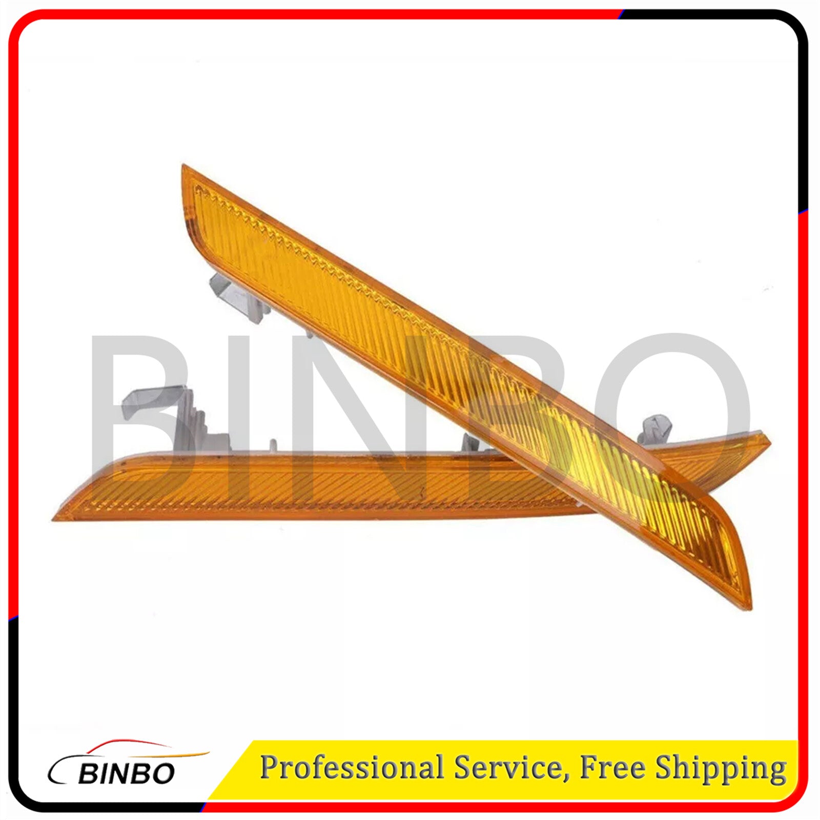 Amber Front Bumper Fender Side Marker Reflector Light For X6 E71 E72 07-2014