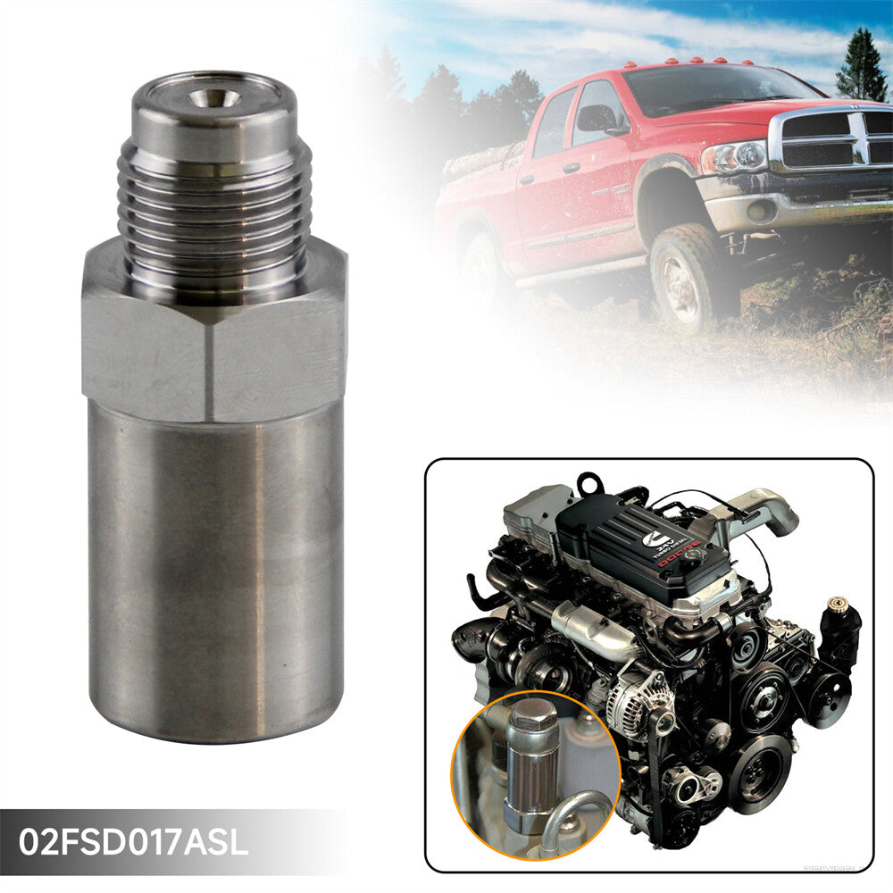 Racing Fuel Rail Plug Pressure Relief Valve for Dodge 5.9L 2003-2007