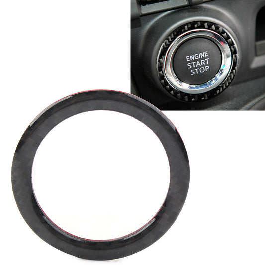 Car Start Stop Engine Cover Ignition Switch Ring for Subaru Forester 2013-2018