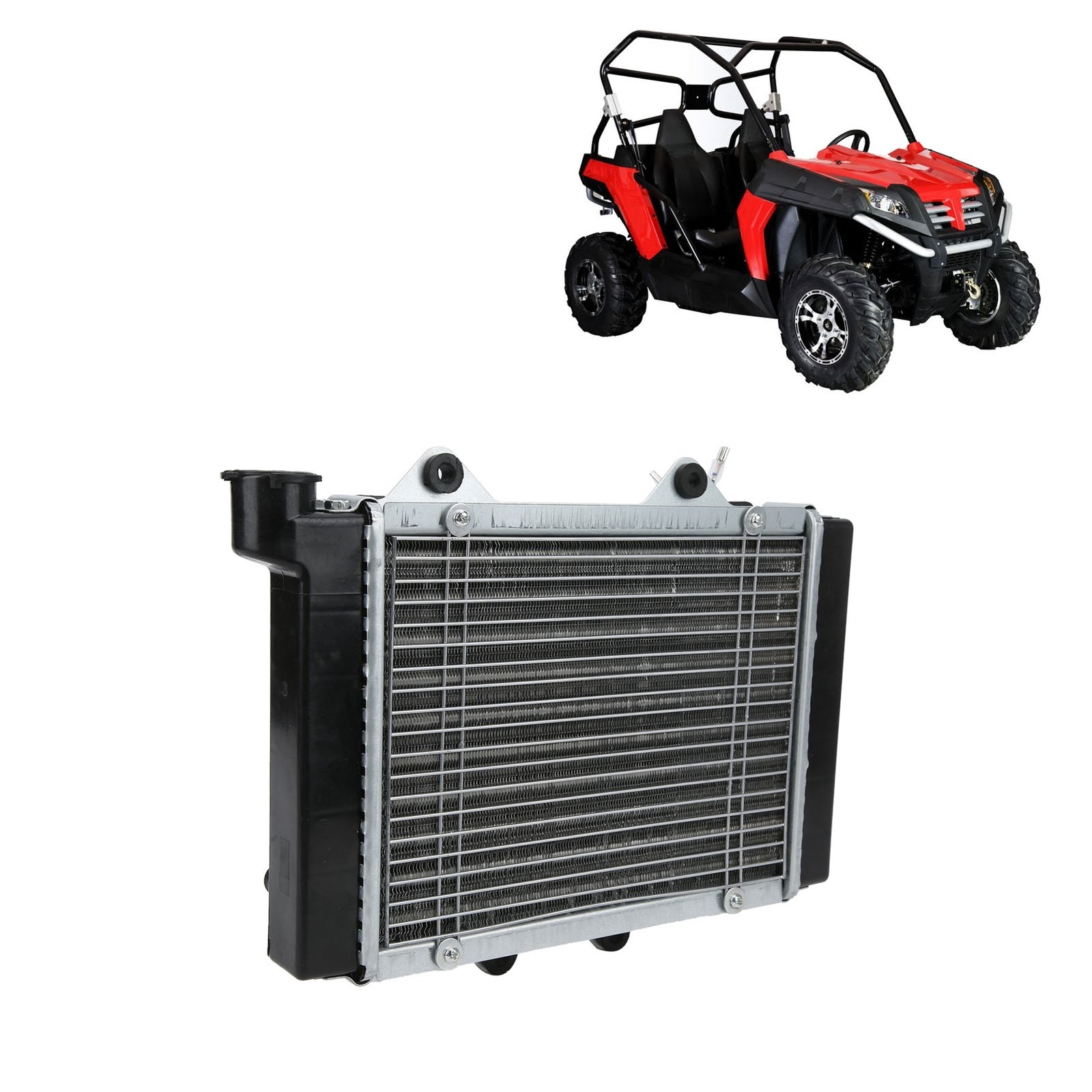 Water Cooling Engine Cooler Radiator  Fan 150?250cc Quad Dirt Bike ATV GO KART