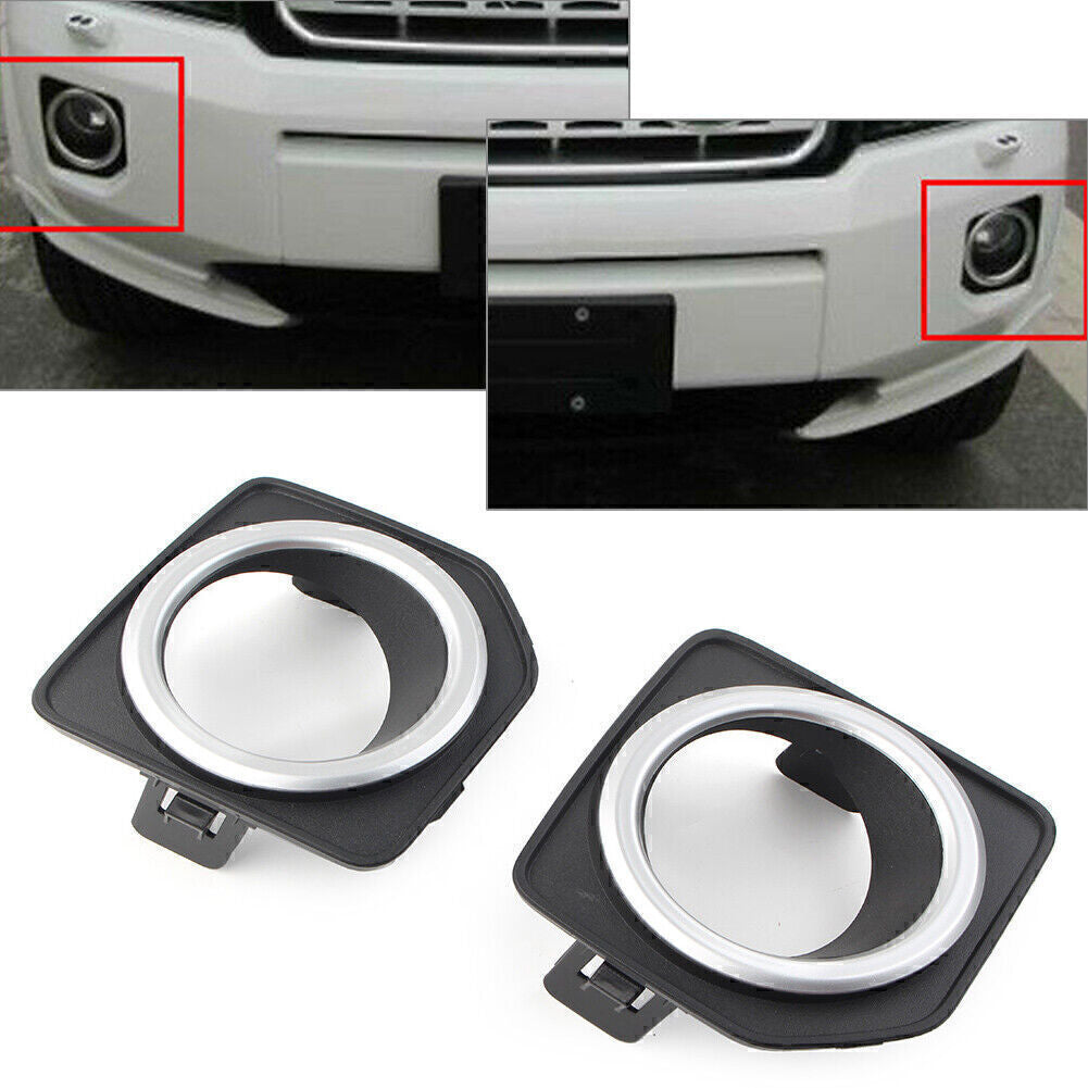 ABS Front Bumper Fog Lamp Cover Bezel for Land Rover Freelander 2 2014-2016 2015