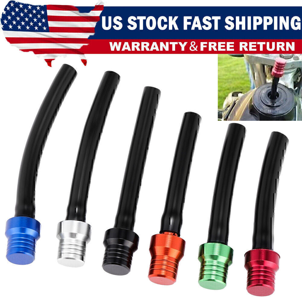 6x Motorcycle Gas CAP VENT Tank Fuel Air Breather Valve Hose Tube Dirt ,Bike ATV