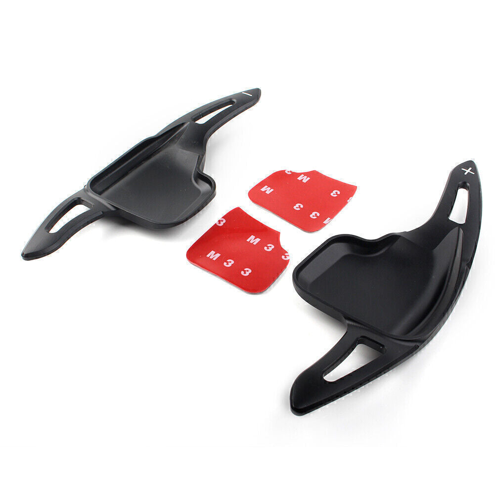 Steering Wheel Shift Paddle Shifter Trim Cover for BMW 2 3 4 5 6 Series X1 2pcs