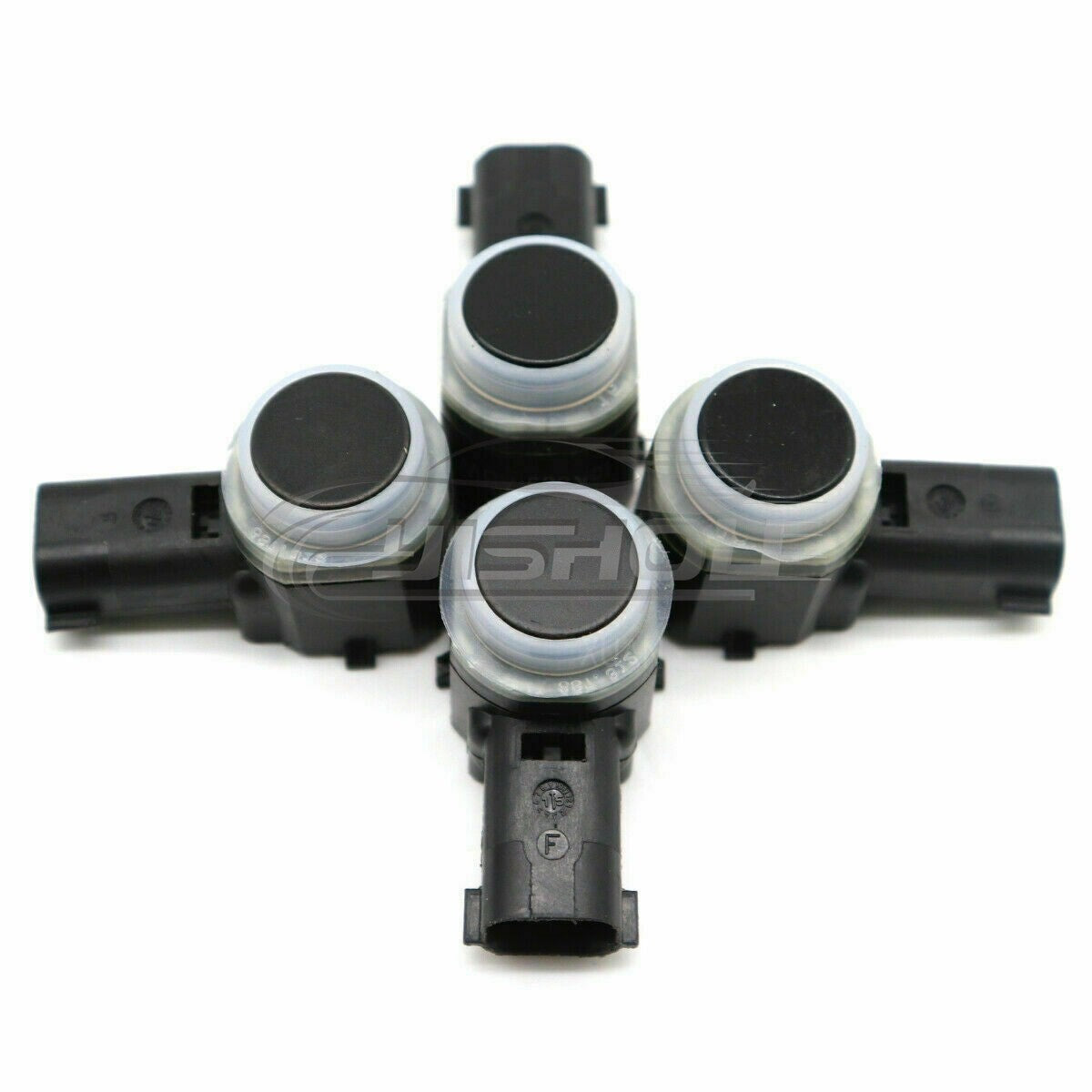 4PCS Bumper Parking PDC Aid Sensor Black 8A53-15K859-ABW for Ford Explorer Focus