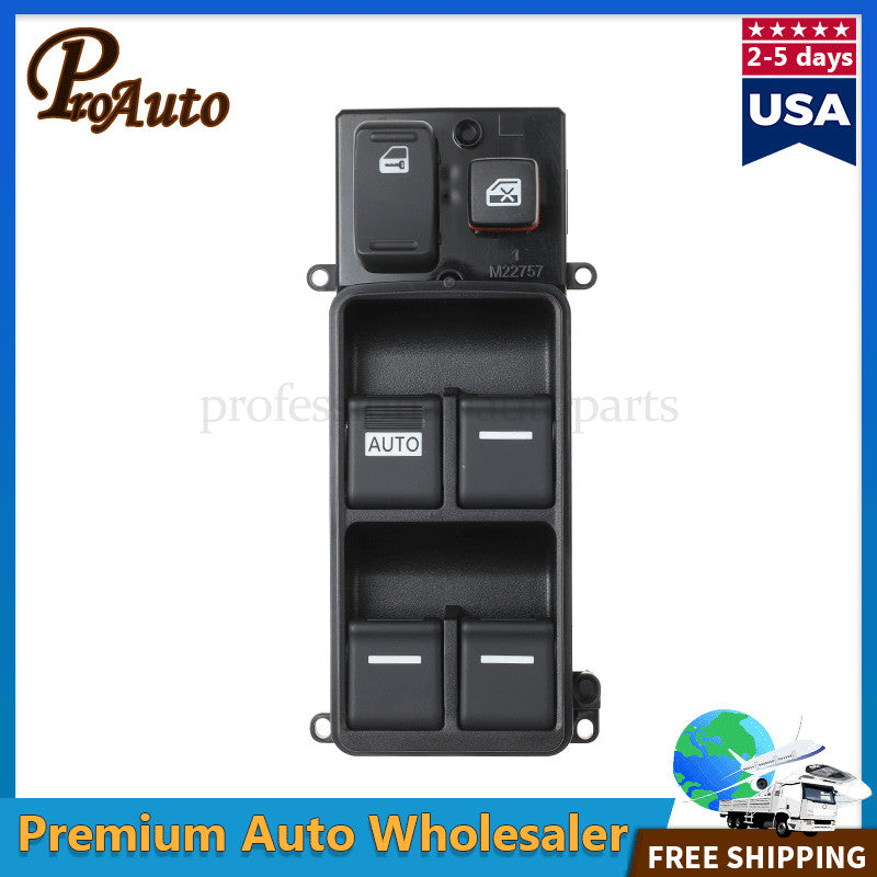 For 2003-2007 for Honda Accord 4 DOOR Master Power Window Switch Control Driver Side