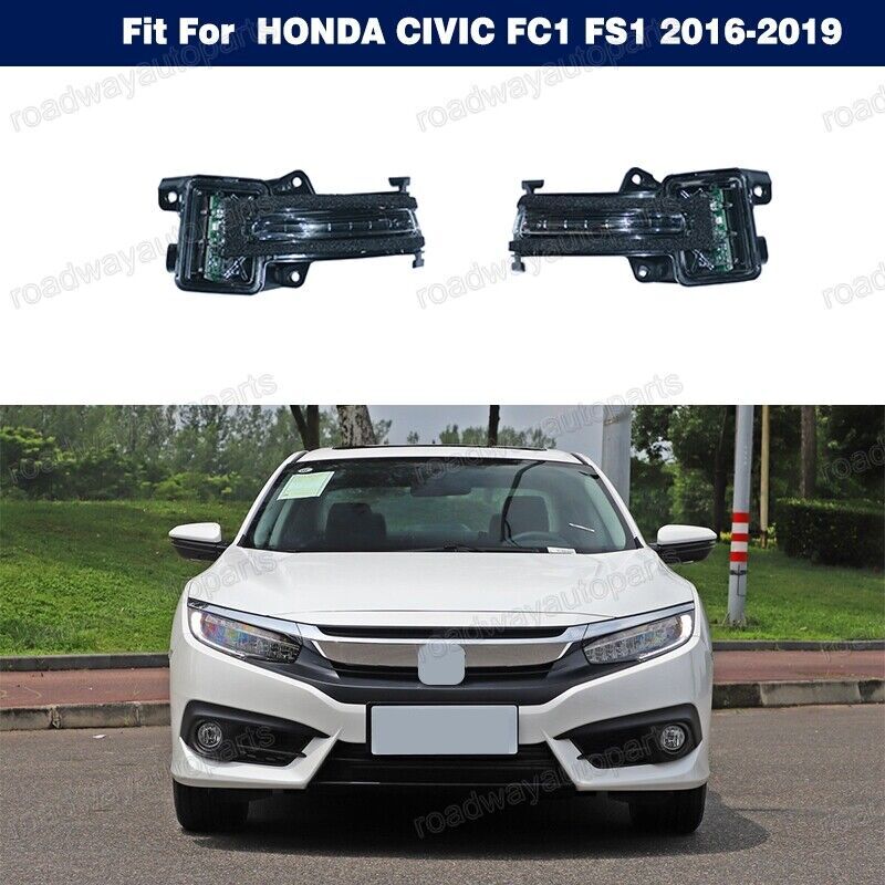 LED Door Mirror Side Mirror LED Turn Signal Light for HONDA for CIVIC FC1 FS1 16-19