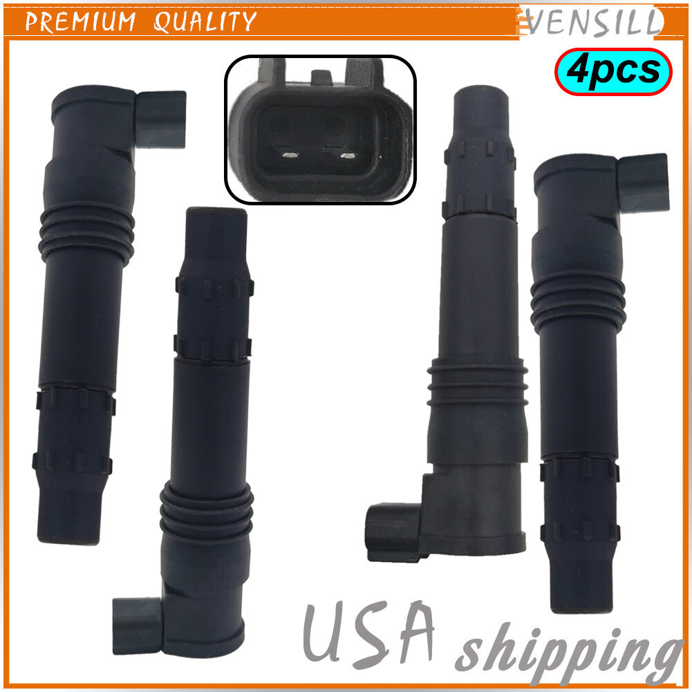 4X Ignition Coil Pack for Suzuki GSXR 600 Boulevard for Kawasaki 129700-4400