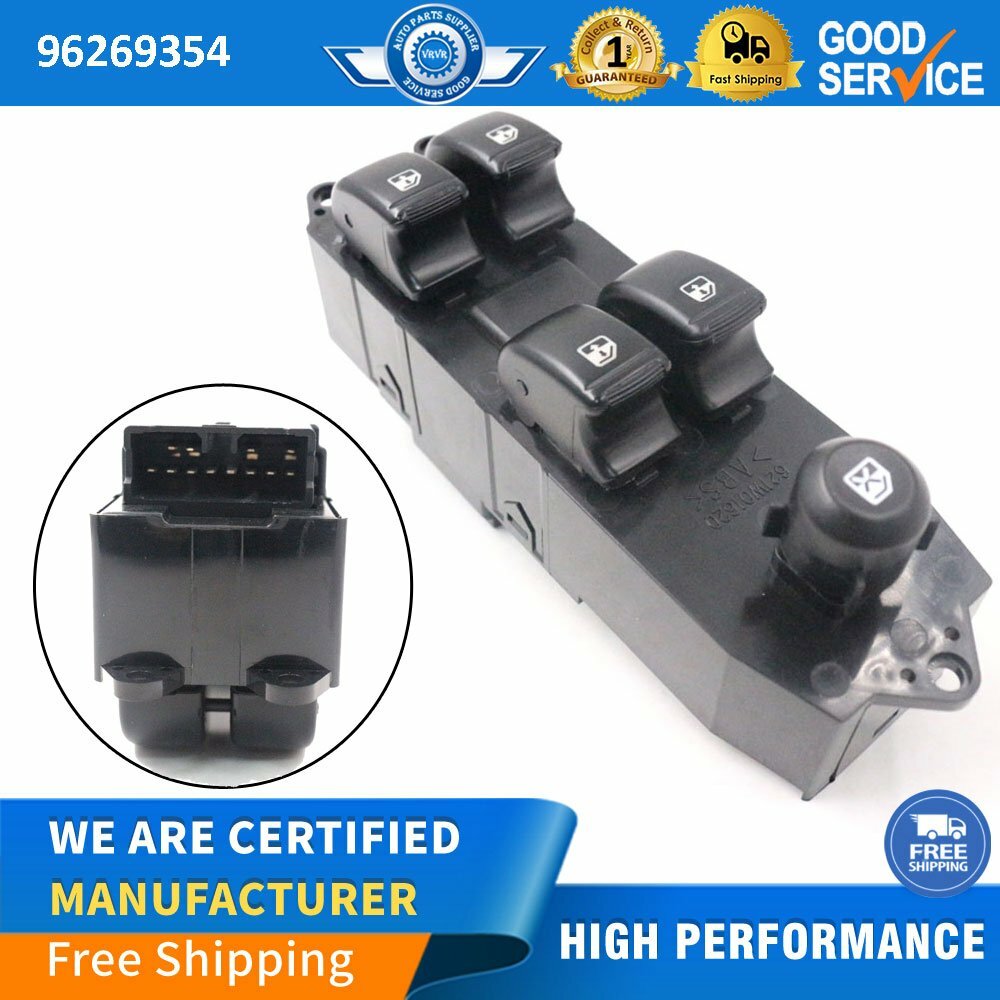 Automatic main power door and window switch for NUBIRA LHD left drive 96269354