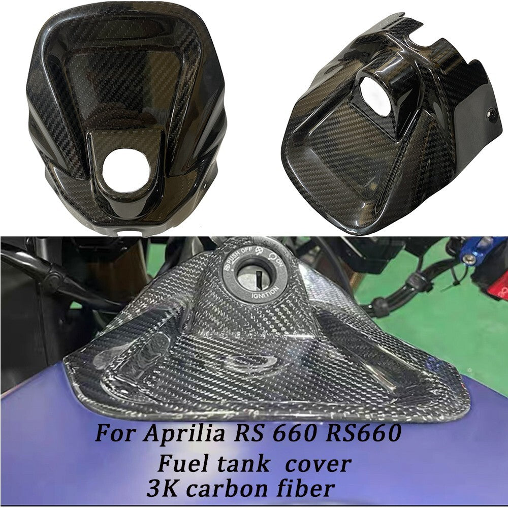 Carbon Fiber Ignition Lock Front Fairing Cowl Cover For RS660 Tuono660